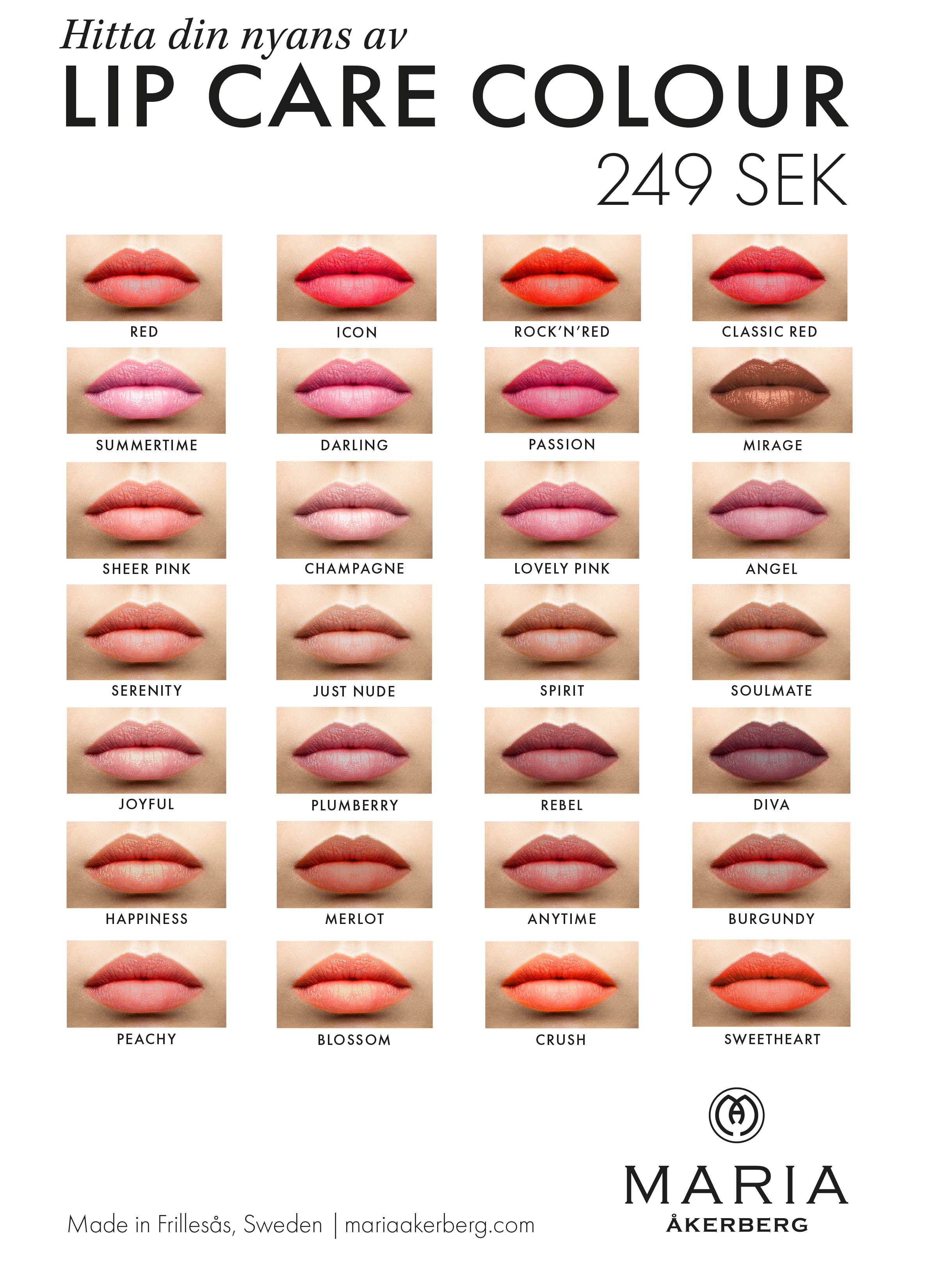 Läppstift Lip care colour MARIA ÅKERBERG.   Skogsro Lågpris hela tiden - 2