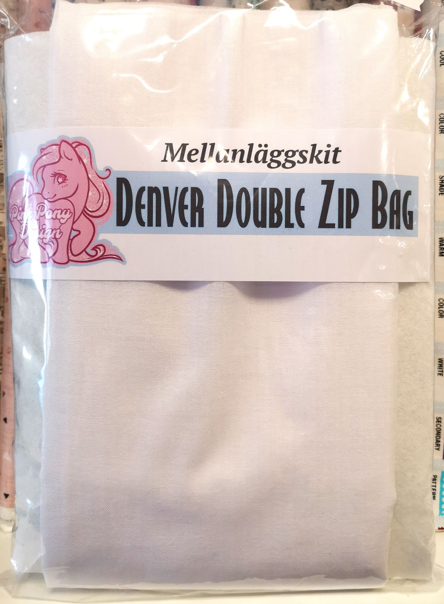 Denver Double Zip Bag - Mellanläggskit