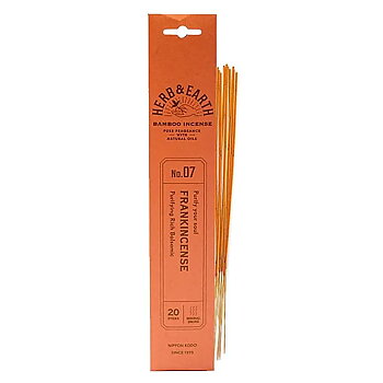 Japansk Rökelse Pinnar, Herb & Earth - Frankincense