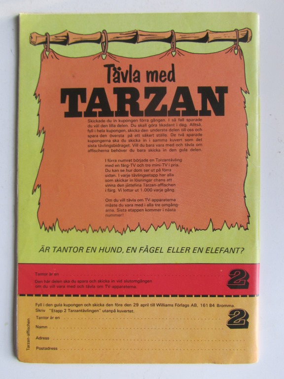 Tarzan 1971 80 Vg+ - 2