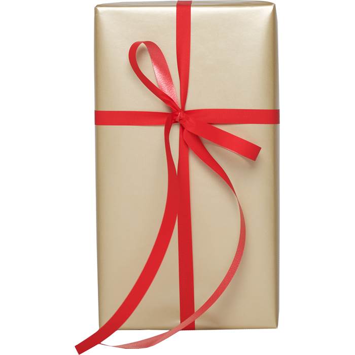Presentpapper 57cmx154m guld - 2