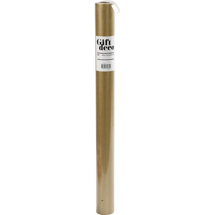 Presentpapper 50cmx5m guld - 2