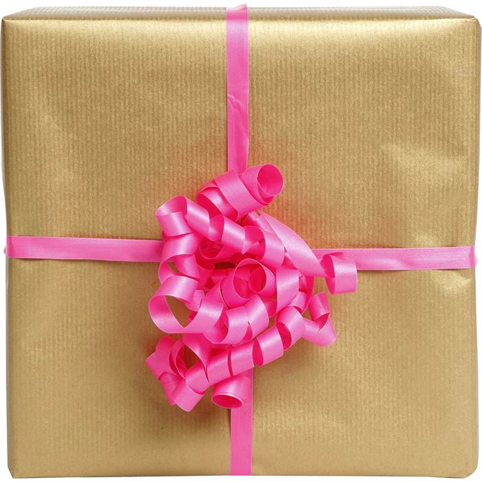 Presentpapper 50cmx5m guld - 3