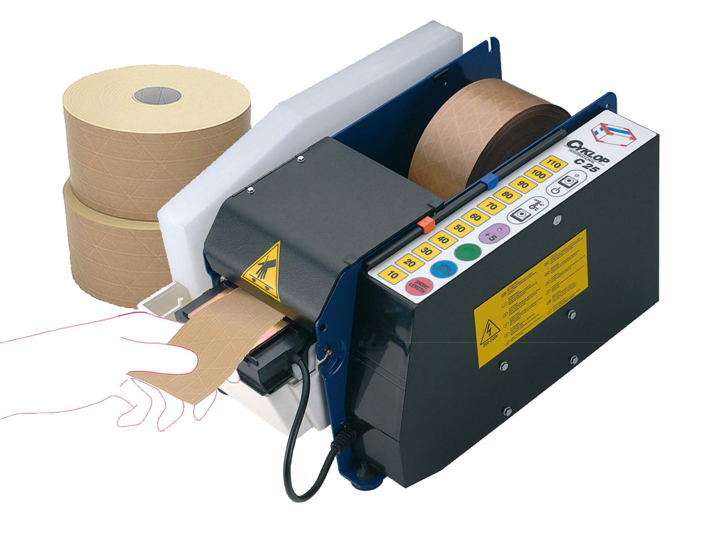 Förseglingsremsor 200mx70mm vi