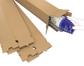 Fyrkantstub 610x105x105mm