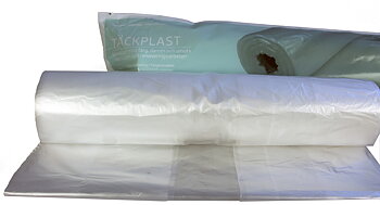 Täckplast PE transparent 2x25m