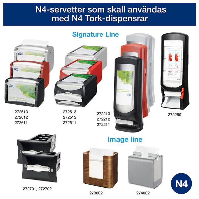 Servett Tork Premium N4 8000st - 8
