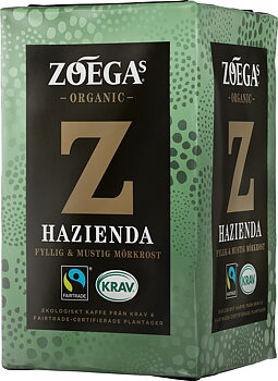 Kaffe Zoegas Hazienda vac 450g