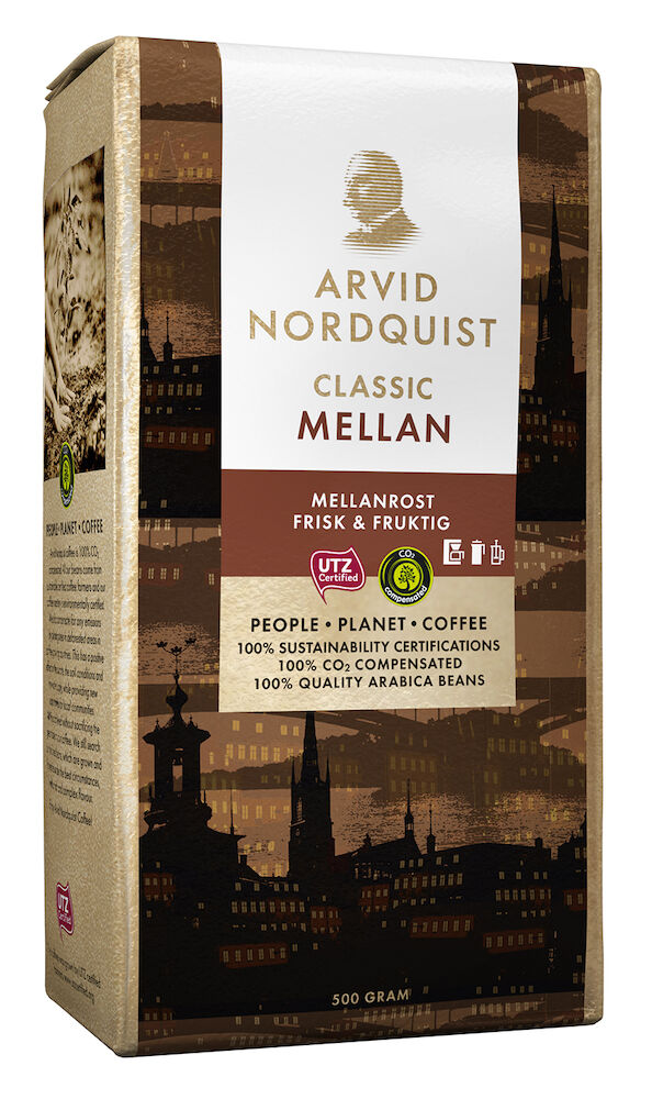 Kaffe Mellan vac 500g