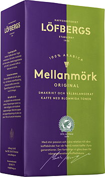 Kaffe Löfbergs mell.mörk 450g