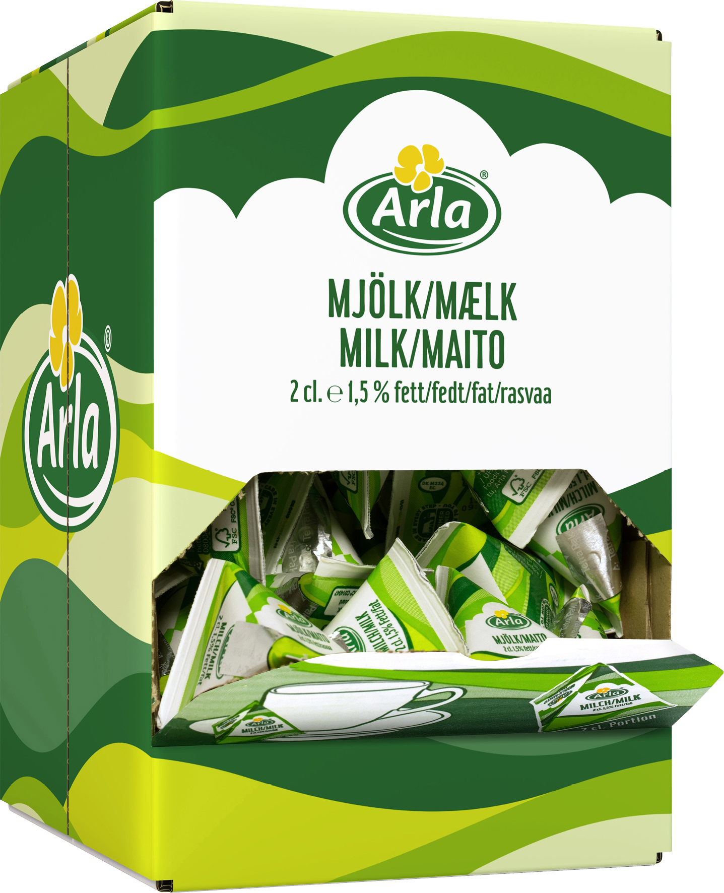 Kaffemjölk 2cl          100/kt - 4