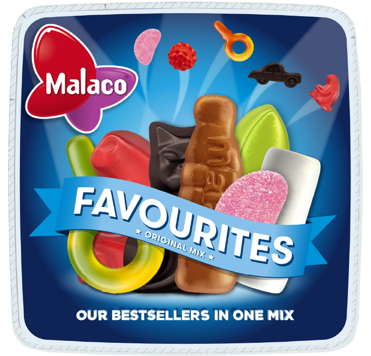 Fav Original mix Malaco 900g