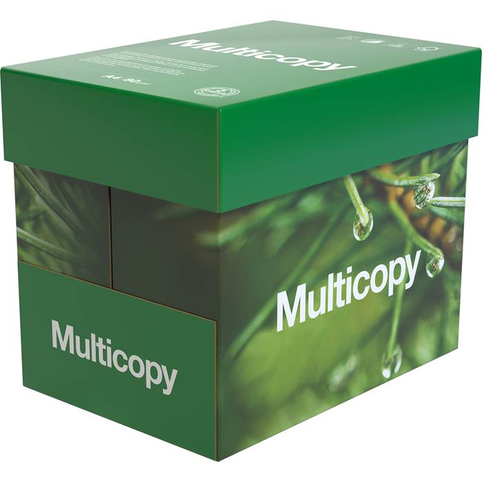 Papper Multicopy A4 80g 2500/k - 2