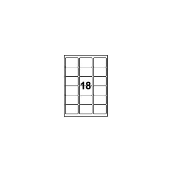 Etikett L7161 63,5x46,6 1800/f