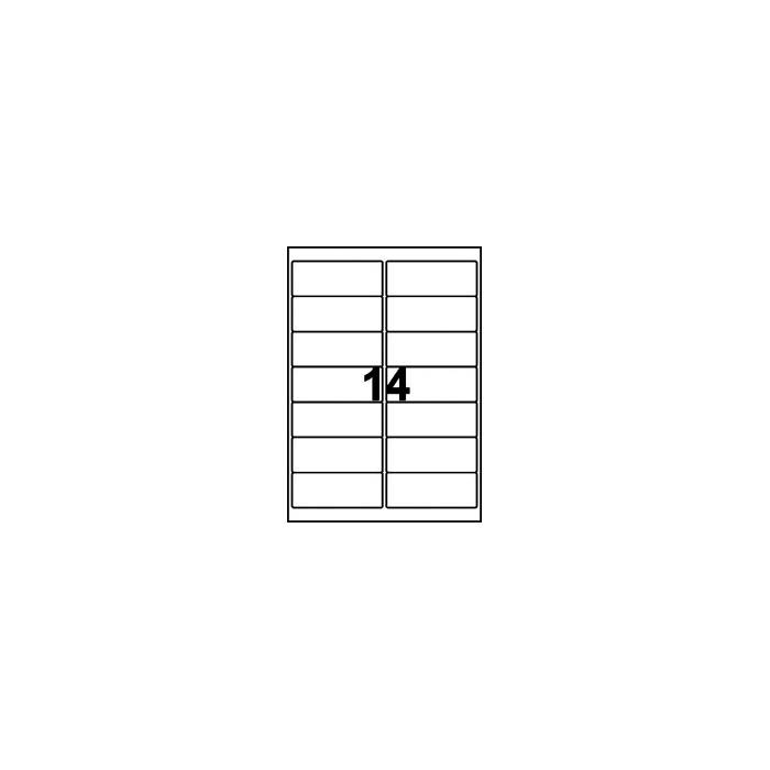 Etikett L7163 99,1x38,1 1400/f - 2