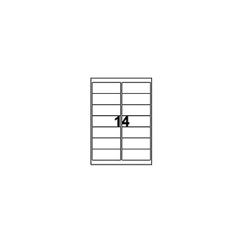 Etikett L7163 99,1x38,1 1400/f