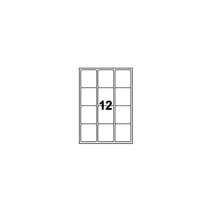 Etikett L7164 63,5x72,0 1200/f - 2