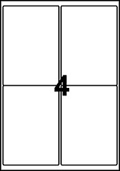 Etikett L4774 99,1x139 80/fp
