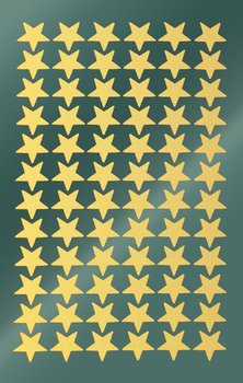Stickers stjärnor guld 144/fp