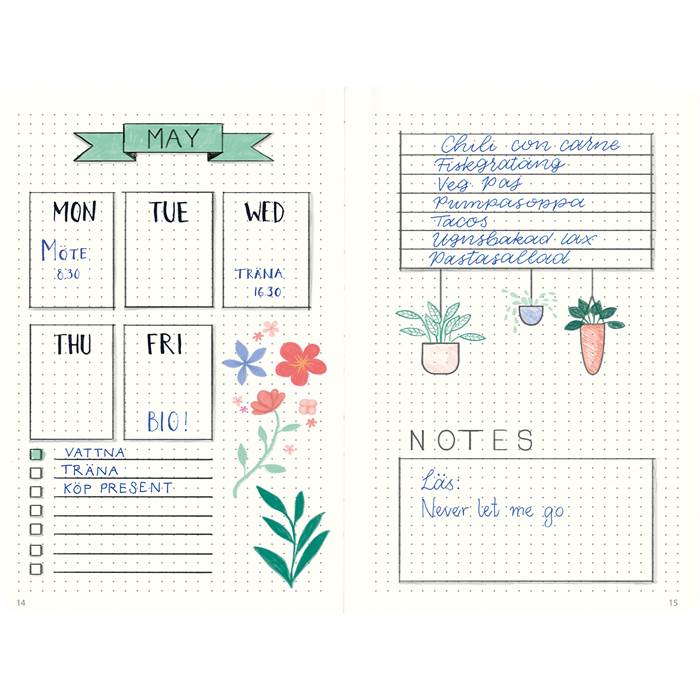 Anteckningsbok DotNotes svart - 7