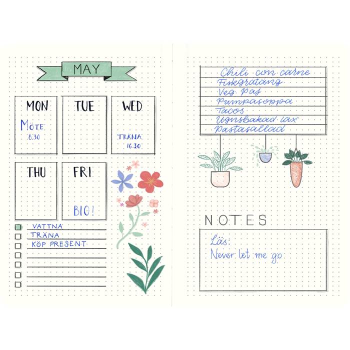 Anteckningsbok DotNotes svart - 4