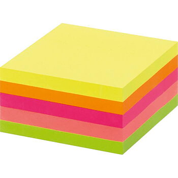 Notiskub Mini 50x50mm neon