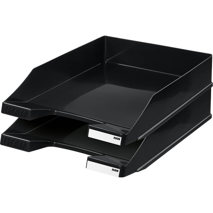 Brevkorg Han Karma A4 svart - 2