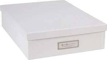 Brevbox Bigso Oskar A4 vit