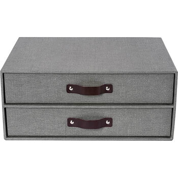 Förvaringsbox Birger canvas gr