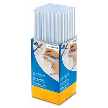 Bokplast 40cmx2m transparent
