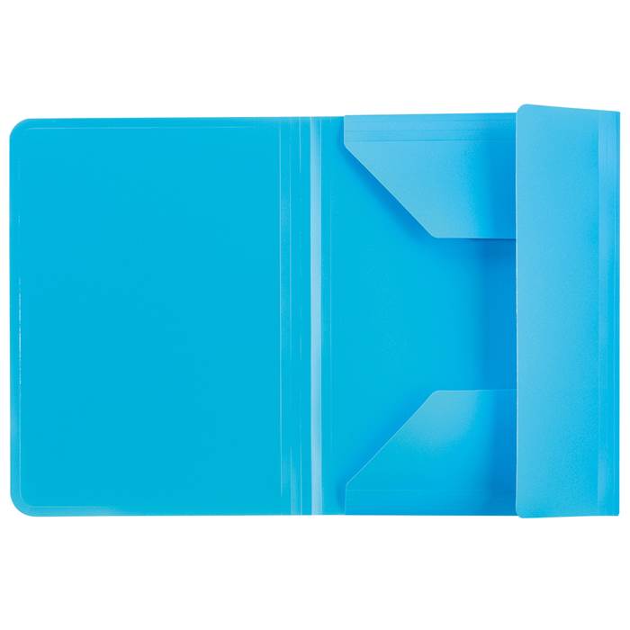Snoddmapp 3-klaff PP blå - 2