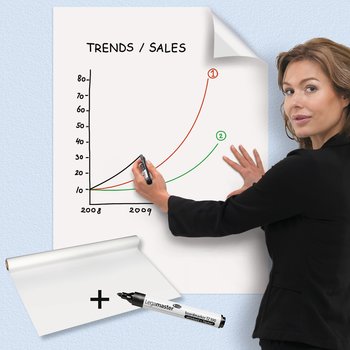 Skrivfilm Magic-Chart vit 25/f