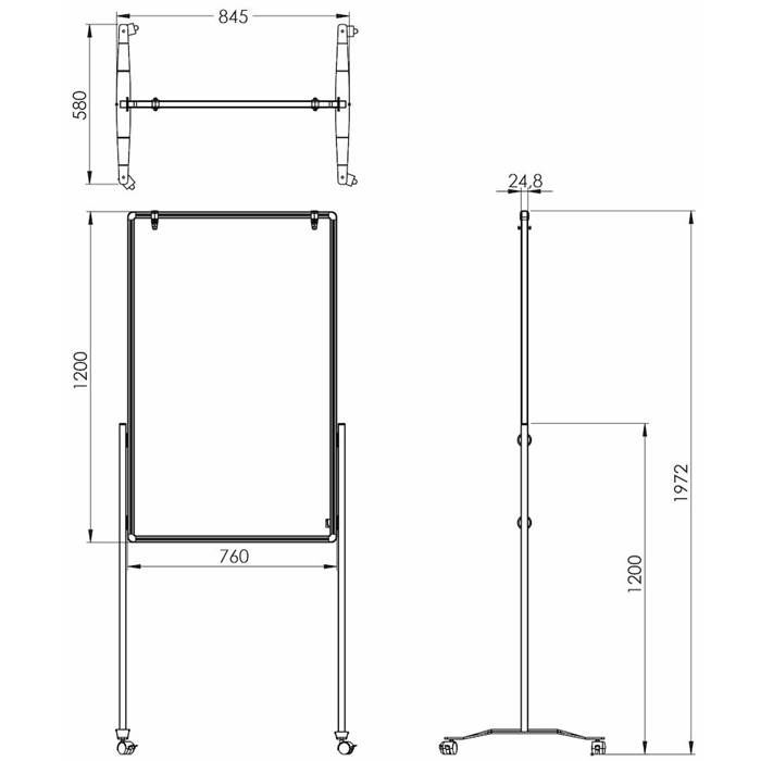 Multiboard Legamaster 75x120cm - 6