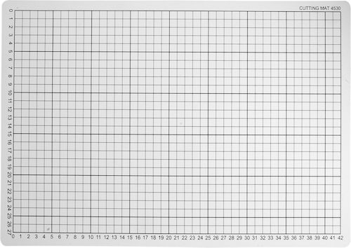 Skärunderlägg grå 45x60cm