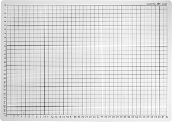 Skärunderlägg grå 45x60cm
