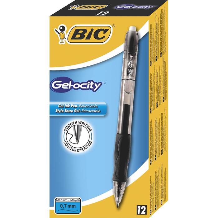 Gelpenna Bic Gelocity svart - 3