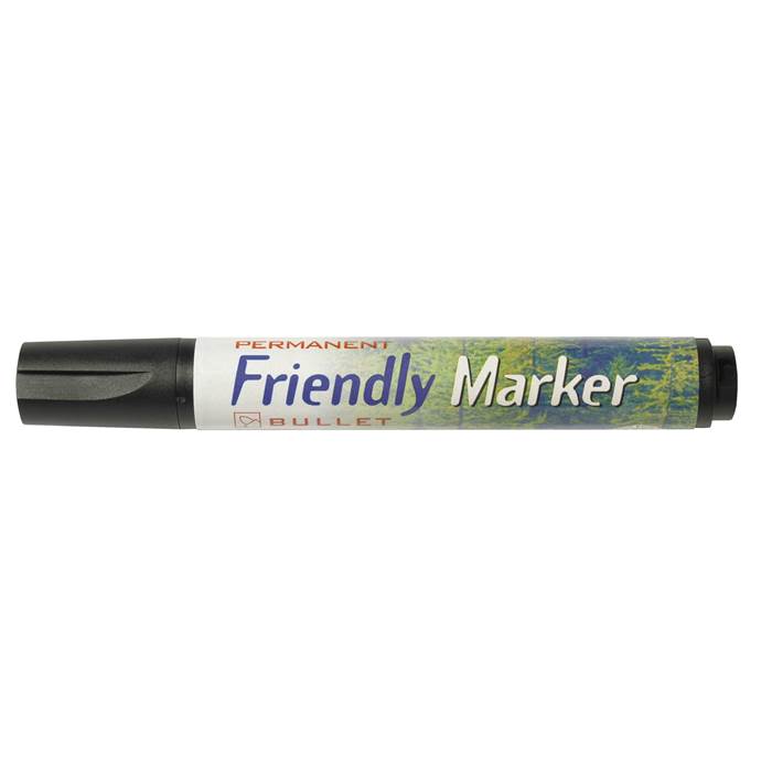 Friendly Marker konisk svart - 2
