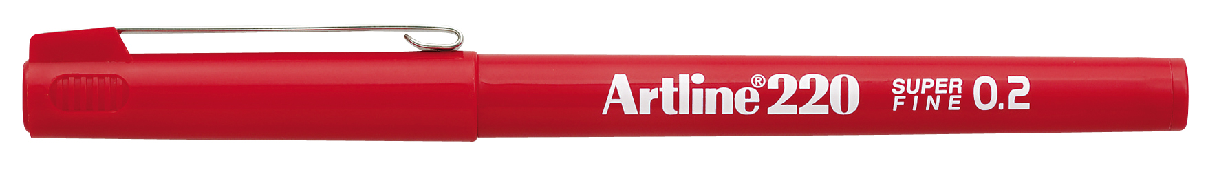 Fiberpenna Artline 220 röd