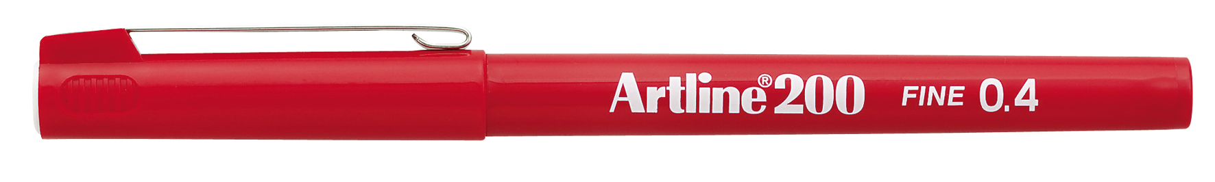 Fiberpenna Artline 200 röd