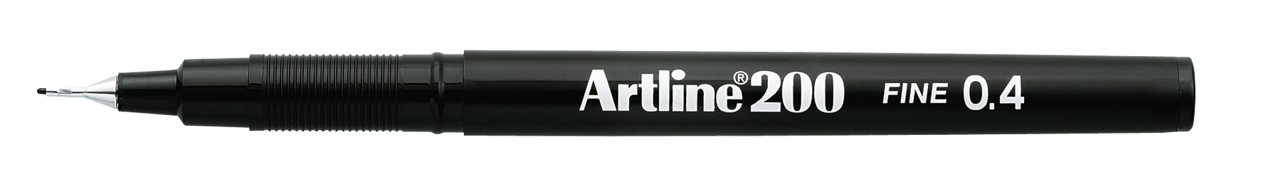 Fiberpenna Artline 200 svart