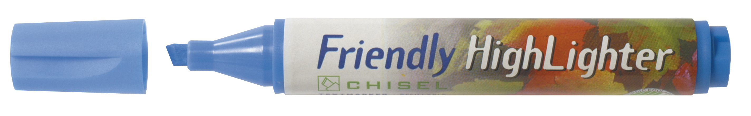 Överstrykpenna Friendly blå