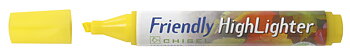 Överstrykpenna Friendly gul