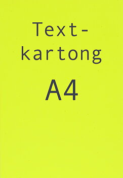 Kartong A4 260g flour gul 25/f