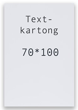Kartong 70x100 300g vit 5/fp