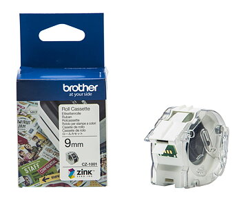 Etikett Brother CZ1001 9mmx5m