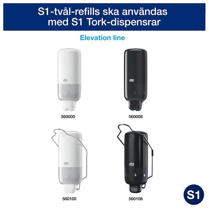 Duschtvål & Schampo S1,1L - 3