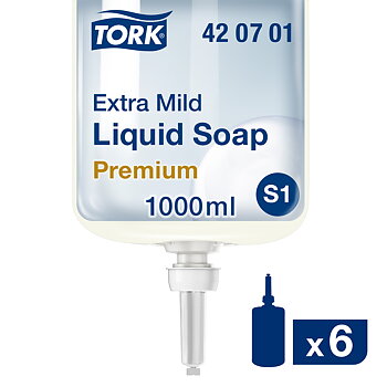 Tvål Sensitive Tork S1 1L