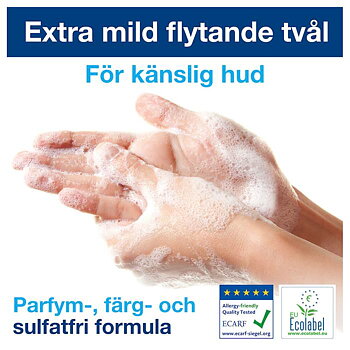 Tvål Sensitive Tork S1 1L