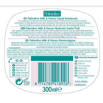 Tvål Palmolive Milk&Honey300ml