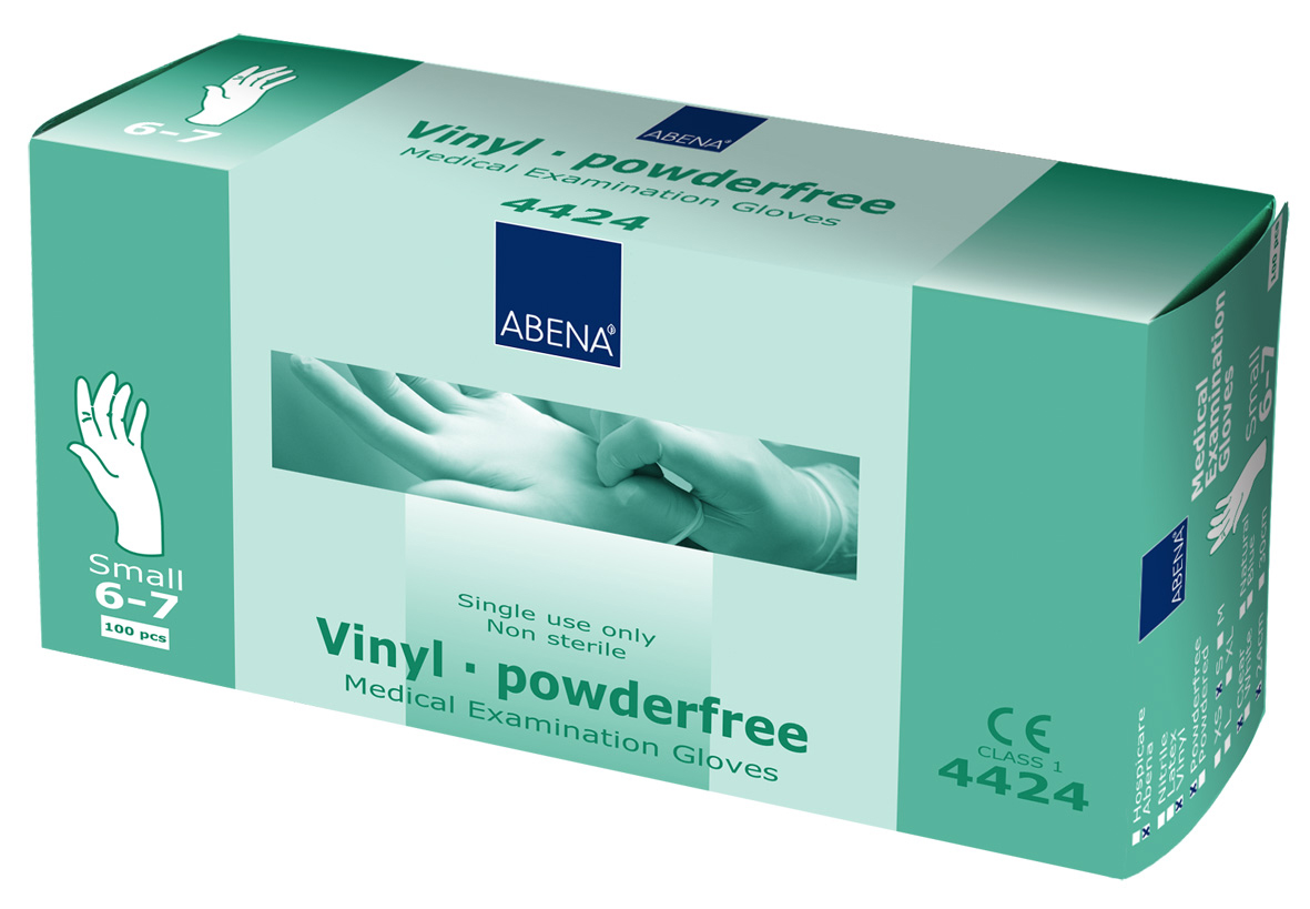 Vinylhandske S 100/fp Transp